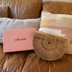 Cult Gaia bamboo ark bag